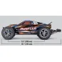 TRX-37354-4-Rustler BL-2S Clipless 4x2 Orange 1/10 RTR Traxxas - TRX-37354-4