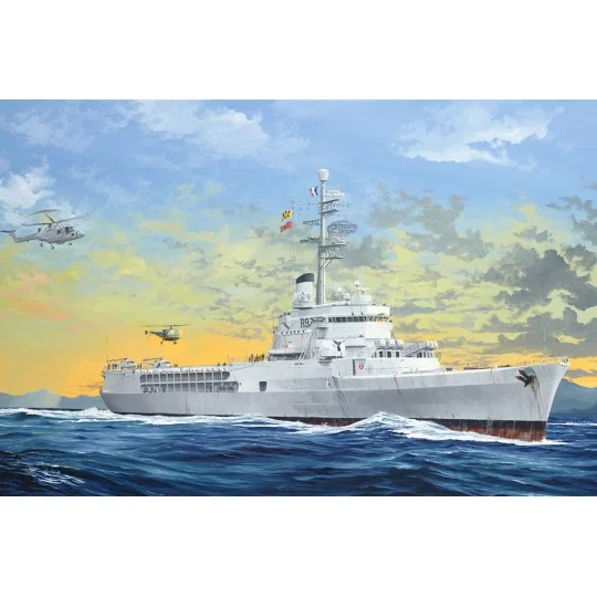 TR05635-Boat JEANNE D'ARC French helicopter carrier 2008 1/350 Trumpeter - TR05635