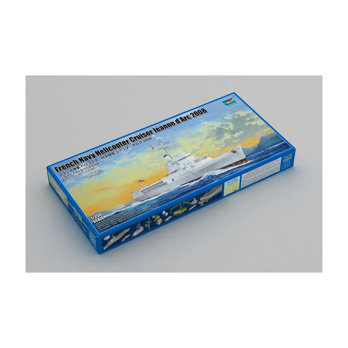 Boat JEANNE D'ARC French helicopter carrier 2008 1/350 Trumpeter Trumpeter TR05635 - 2