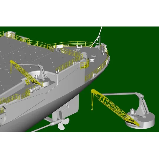 Boat JEANNE D'ARC French helicopter carrier 2008 1/350 Trumpeter Trumpeter TR05635 - 13 TR05635-Boat JEANNE D'ARC French helicopter carrier 2008 1/350 Trumpeter - TR05635