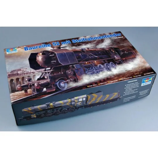 Kriegslokomotive BR52 locomotive with 1/35 Trumpeter tender Trumpeter TR00210 - 2 TR00210-Kriegslokomotive BR52 locomotive with 1/35 Trumpeter tender - TR00210