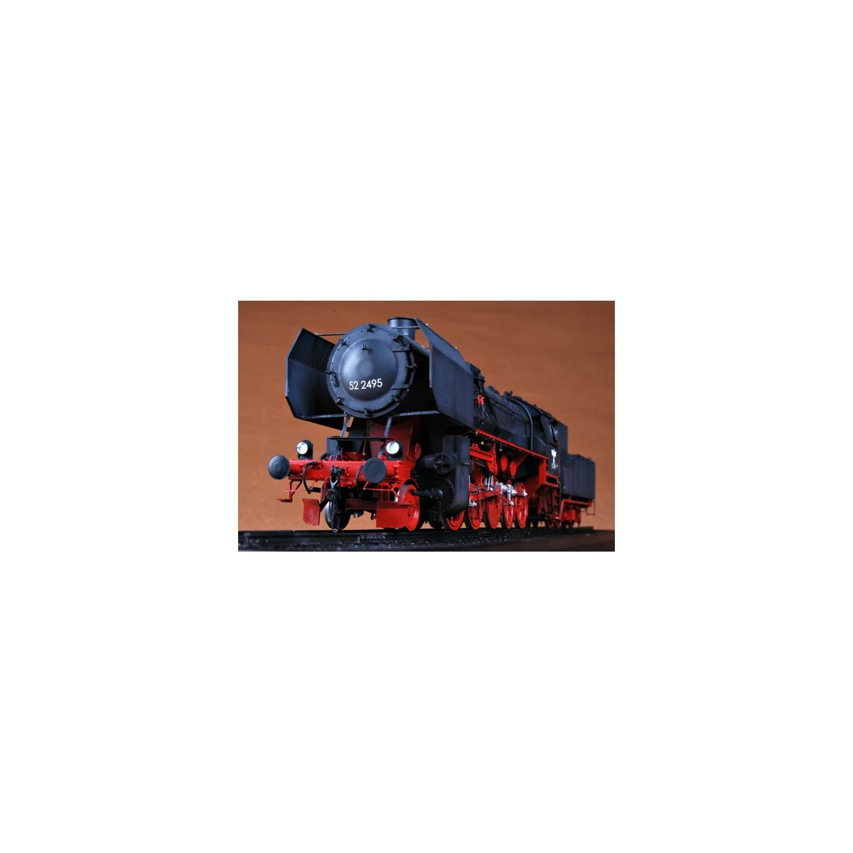 Kriegslokomotive BR52 locomotive with 1/35 Trumpeter tender Trumpeter TR00210 - 5 Kriegslokomotive BR52 locomotive with 1/35 Trumpeter tender Trumpeter TR00210 - 5