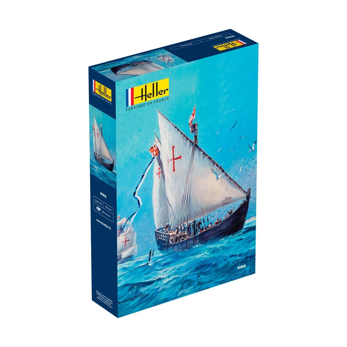 Bateau Nina 1/75 Heller Heller HEL-80815 - 1 Bateau Nina 1/75 Heller Heller HEL-80815 - 1