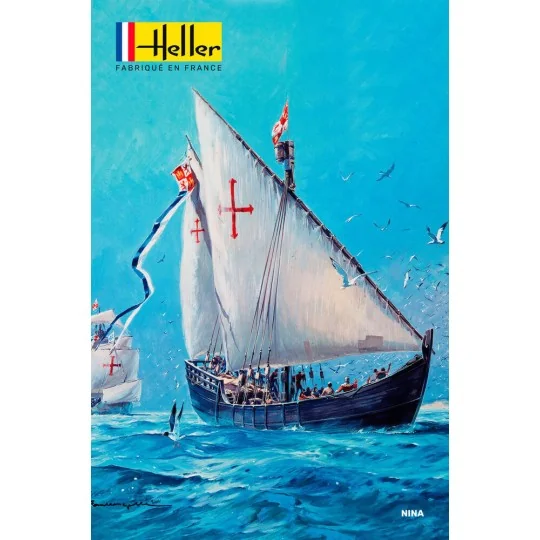 HEL-80815-Boat Nina 1/75 Heller - HEL-80815