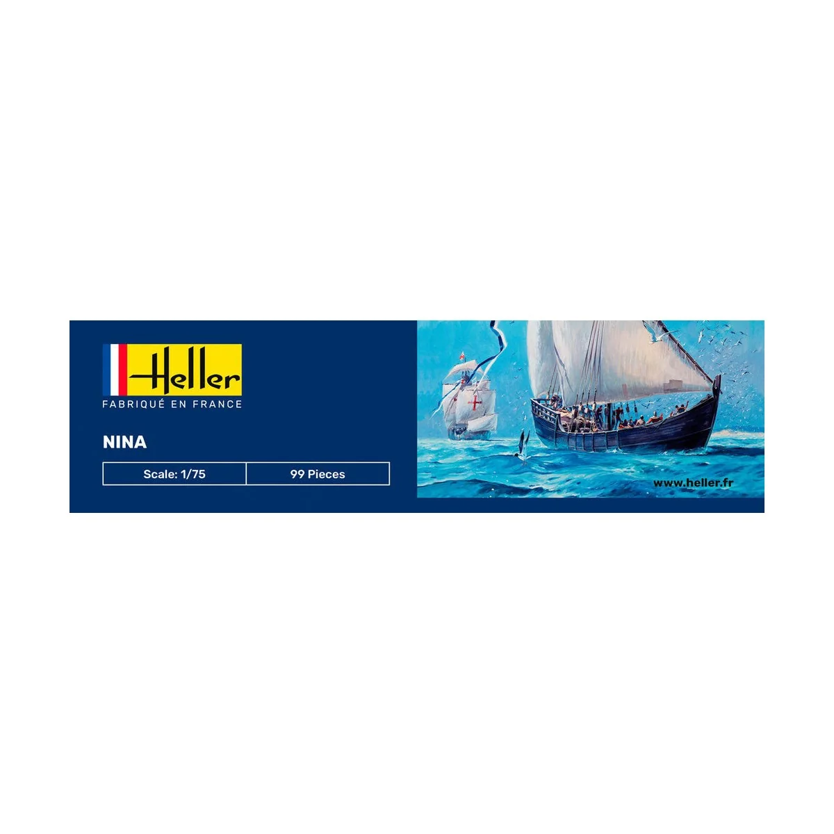 Bateau Nina 1/75 Heller Heller HEL-80815 - 4 Bateau Nina 1/75 Heller Heller HEL-80815 - 4