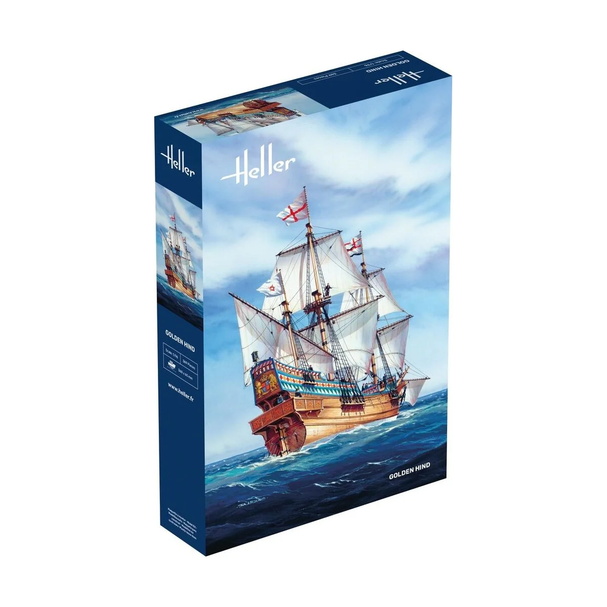 Bateau Golden Hind 1/96 Heller Heller HEL-80829 - 1