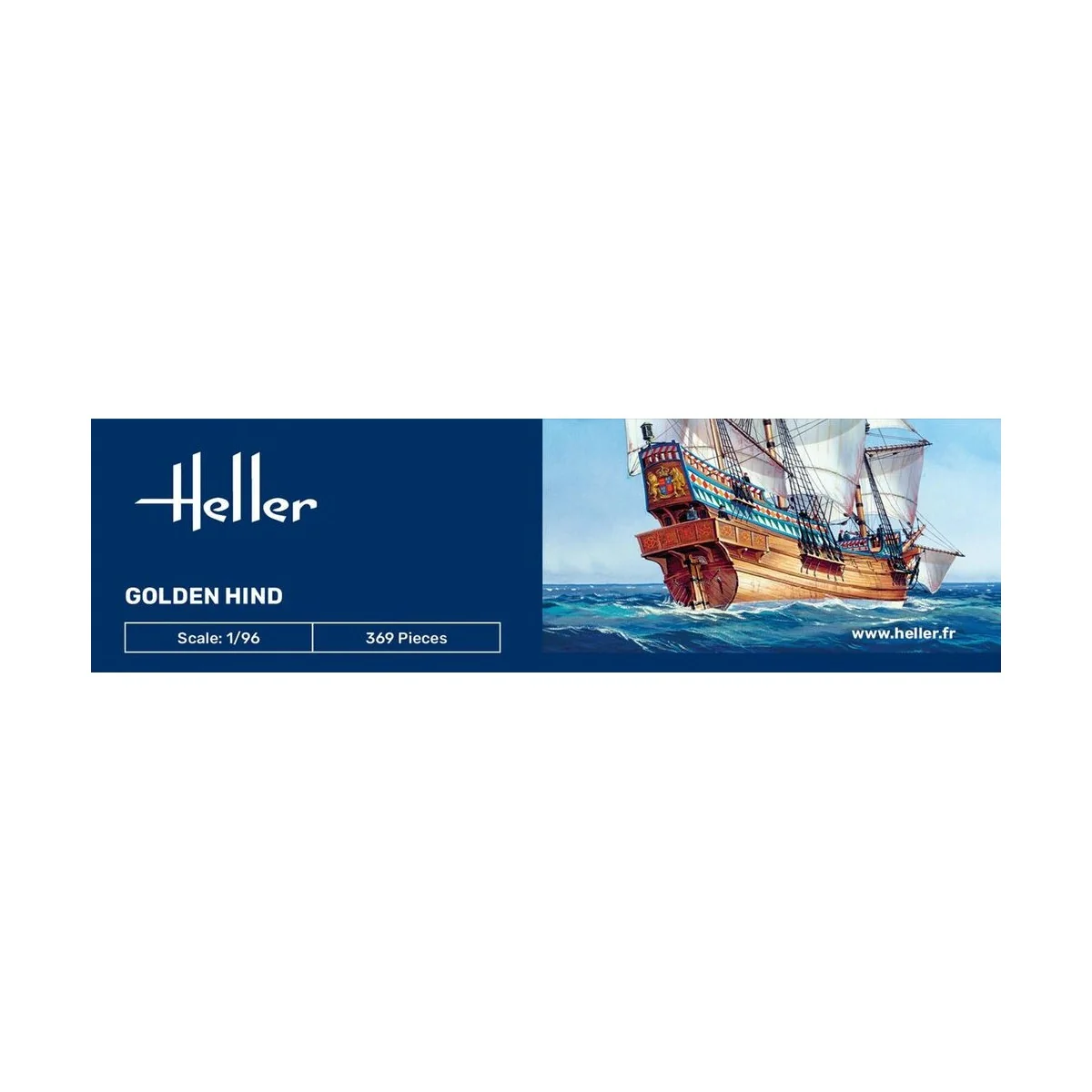 Boat Golden Hind 1/96 Heller Heller HEL-80829 - 4