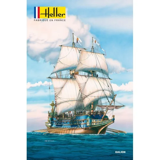HEL-80835-Bateau Galion 1/200 Heller