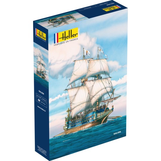 HEL-80835-Bateau Galion 1/200 Heller