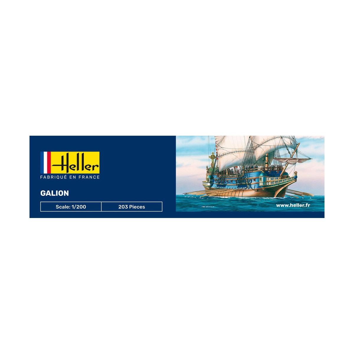 Boat Galleon 1/200 Heller Heller HEL-80835 - 5