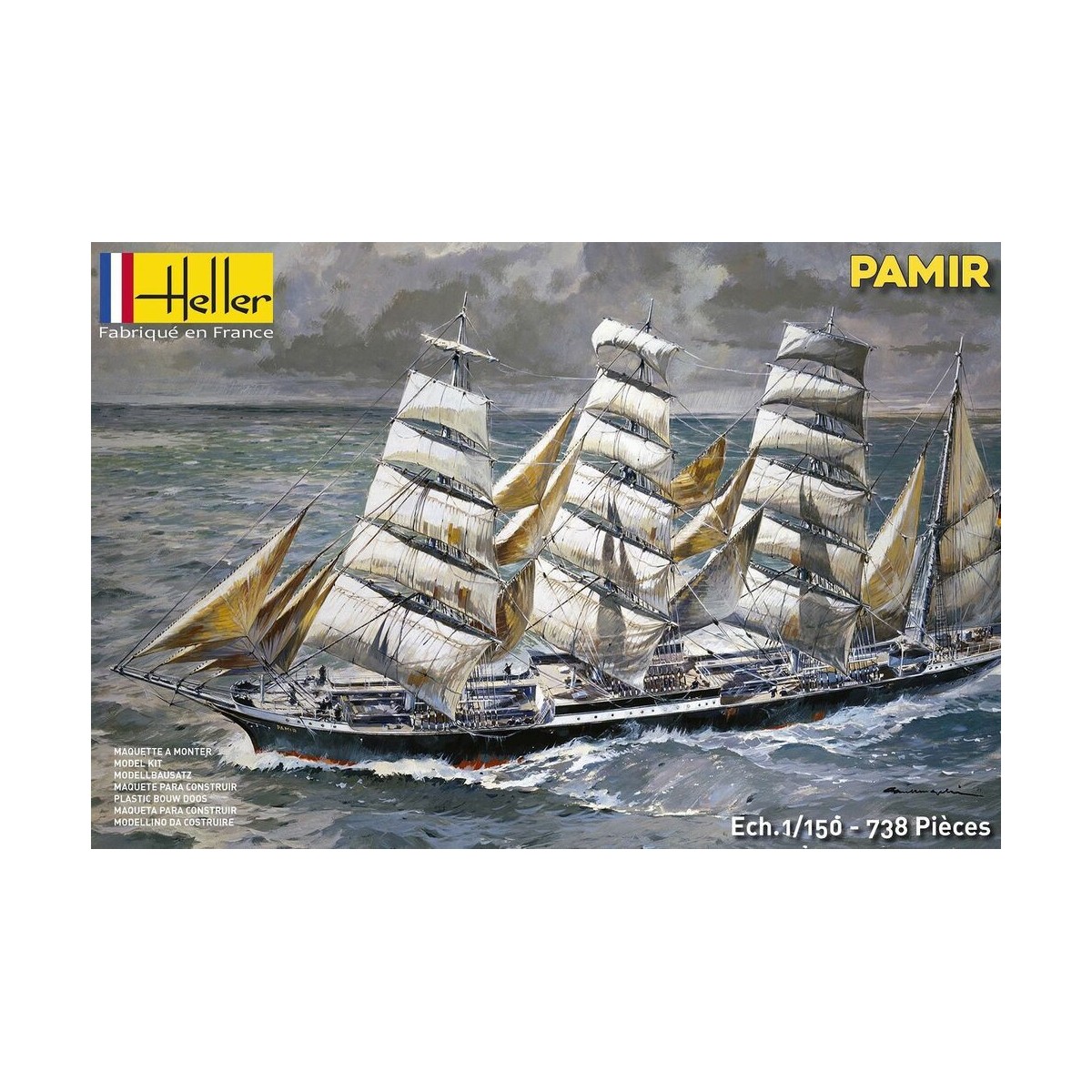 Pamir Boat 1/150 Heller Heller HEL-80887 - 1