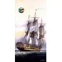 HEL-58889-Boat Le Glorieux 1/150 Heller + glue and paints