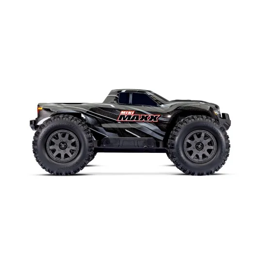 TRX-107154-1-Mini MAXX BL-2S 4WD 1/16 2.4Ghz + Traxxas battery / charger
