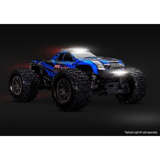 TRX-107154-1-Mini MAXX BL-2S 4WD 1/16 2.4Ghz + Traxxas battery / charger