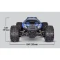 TRX-107154-1-Mini MAXX BL-2S 4WD 1/16 2.4Ghz + Traxxas battery / charger