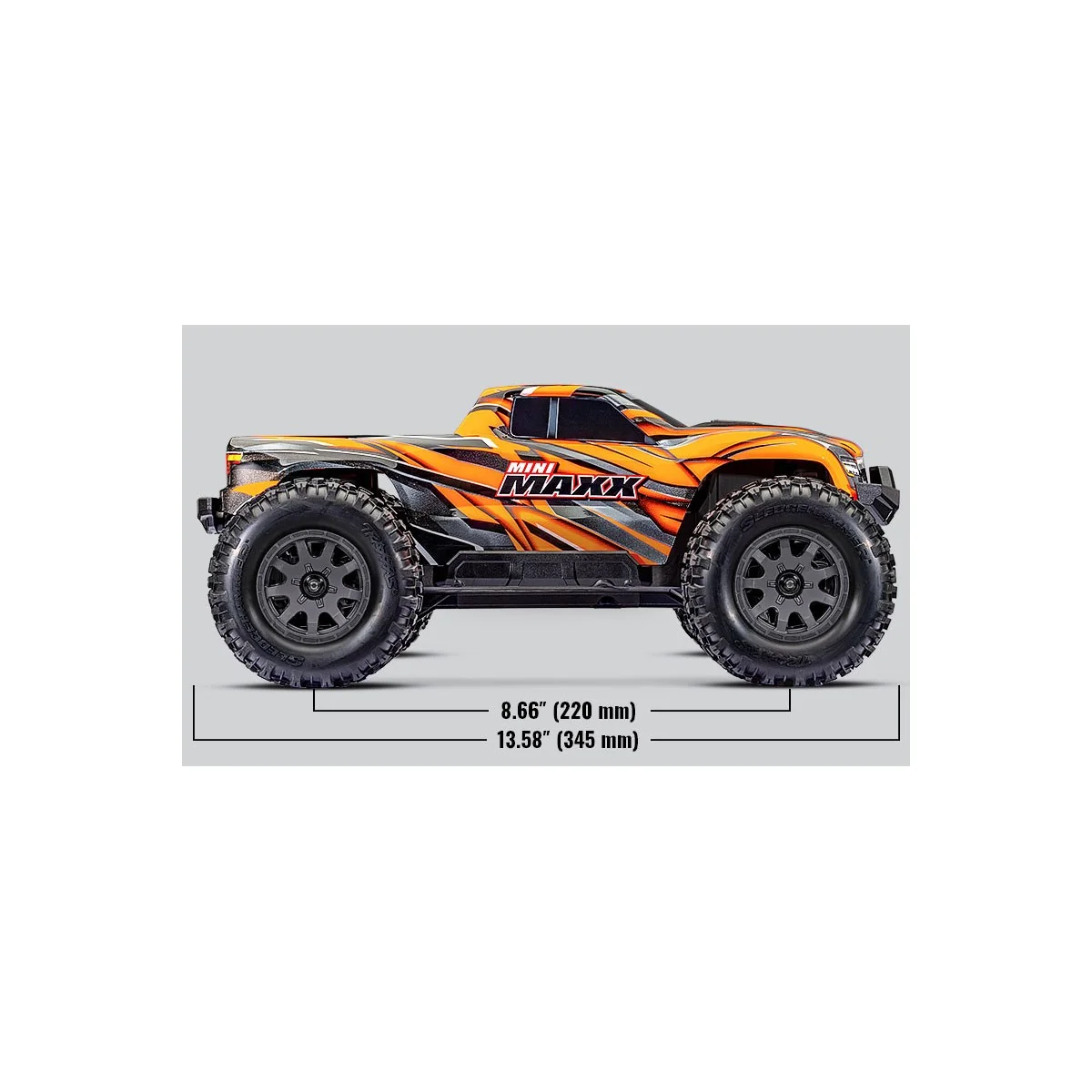Mini MAXX BL-2S 4WD 1/16 2.4Ghz + Traxxas battery / charger Traxxas TRX-107154-1 - 17
