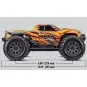 TRX-107154-1-Mini MAXX BL-2S 4WD 1/16 2.4Ghz + Traxxas battery / charger - TRX-107154-1