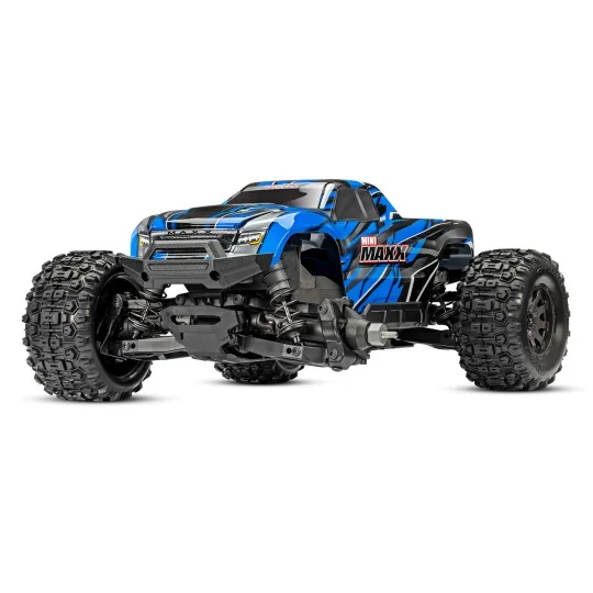 TRX-107154-1-Mini MAXX BL-2S 4WD 1/16 2.4Ghz + accu / chargeur Traxxas - TRX-107154-1
