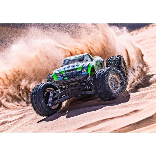 TRX-107154-1-Mini MAXX BL-2S 4WD 1/16 2.4Ghz + Traxxas battery / charger - TRX-107154-1