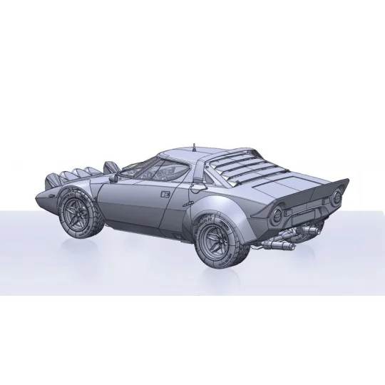 I4714-Lancia Stratos HF Gr.4 M.Carlo 1/12 Italeri - I4714