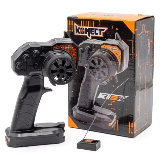 KN-KT3X/SET-Radio Konect KT3X 2.4Ghz + récepteur KR3X Konect - KN-KT3X/SET