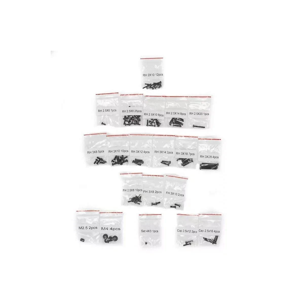 Complete STX Funtek Screw Kit Funtek FTK-21023 - 1 Complete STX Funtek Screw Kit Funtek FTK-21023 - 1