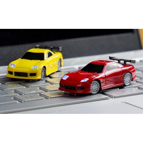 TB-C71-YE-Micro Sport jaune 1/76 RTR Turbo Racing