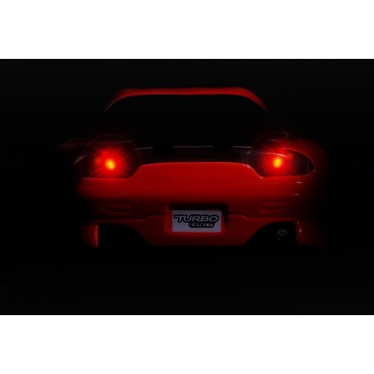 TB-C71-YE-Micro Sport jaune 1/76 RTR Turbo Racing