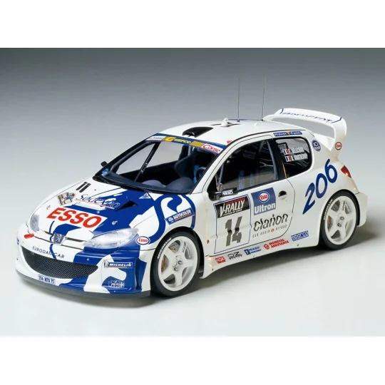 24221-Peugeot 206 WRC 1/24 Tamiya - 24221