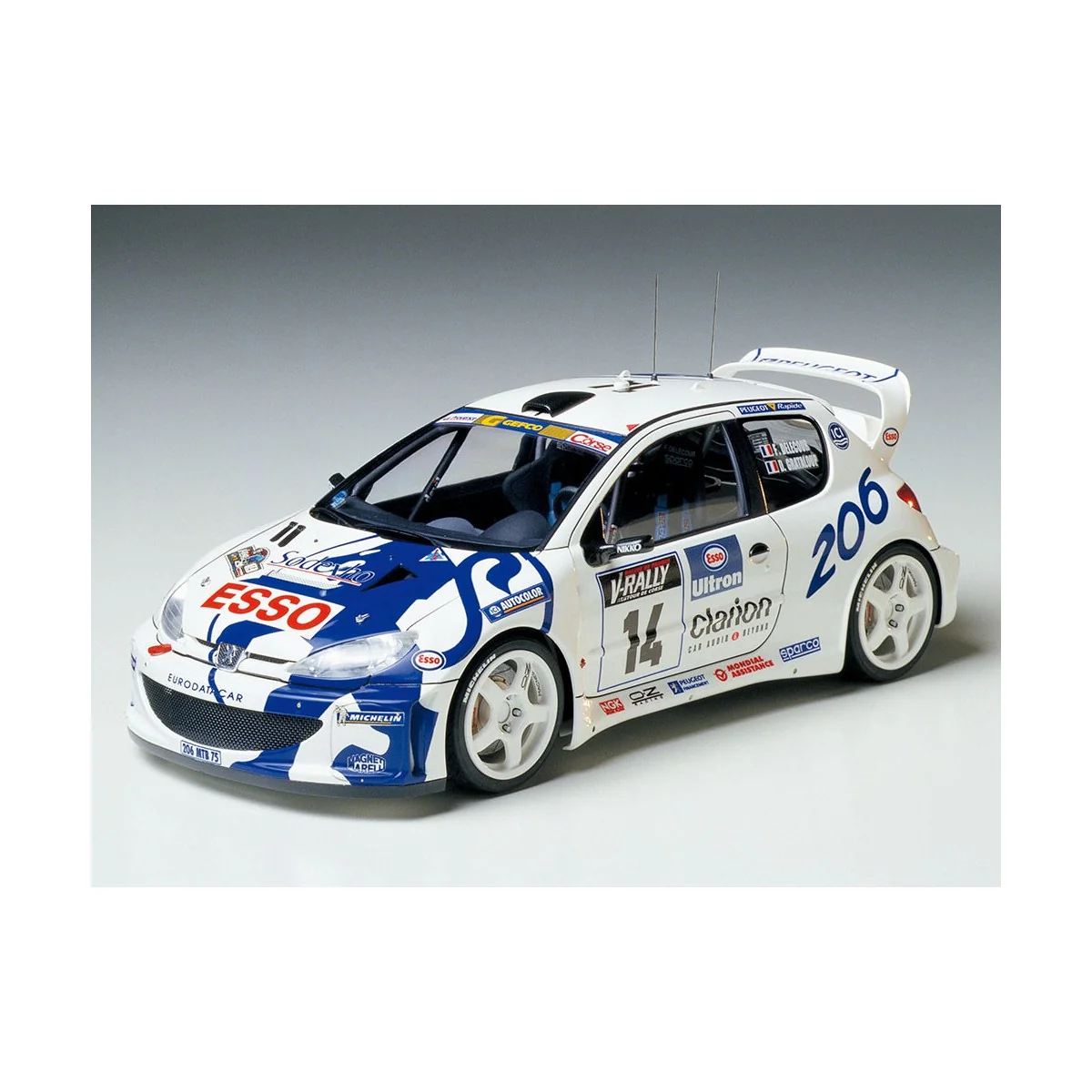Peugeot 206 WRC 1/24 Tamiya Tamiya 24221 - 1