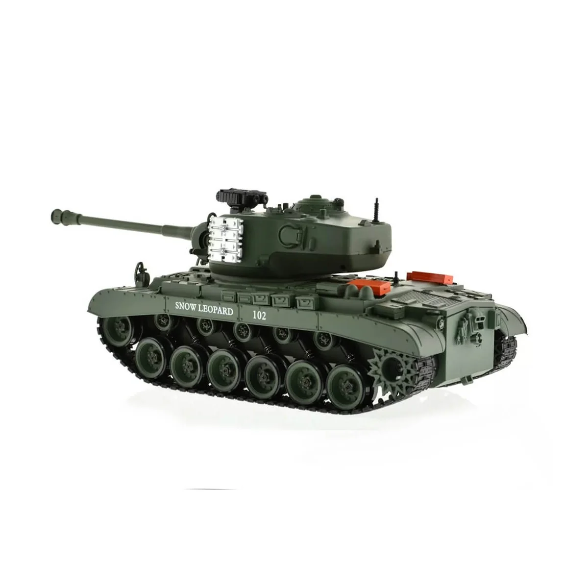 RC Tank USA M26 Pershing "Snow Leopard" Green 1/18 RTR Brother Tank BT-814 - 5 RC Tank USA M26 Pershing "Snow Leopard" Green 1/18 RTR Brother Tank BT-814 - 5
