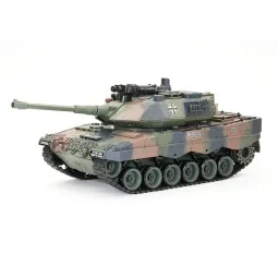 Char RC German Leopard 2 Camouflage 1/18 RTR Brother Tank BT-822 - 1