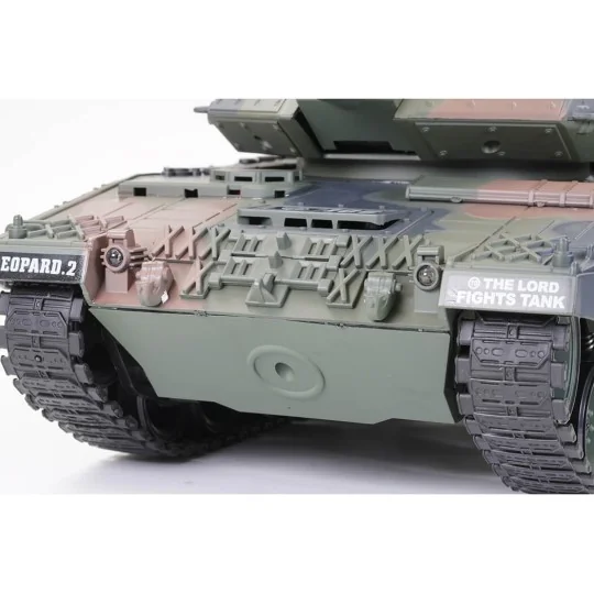 BT-822-Char RC German Leopard 2 Camouflage 1/18 RTR Brother Tank - BT-822