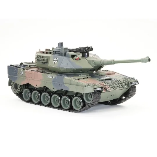 copy of RC German Tiger 1 Grey 1/18 RTR Tank Brother Tank BT-822 - 3 BT-822-RC Tank German Leopard 2 Camouflage 1/18 RTR Brother Tank - BT-822