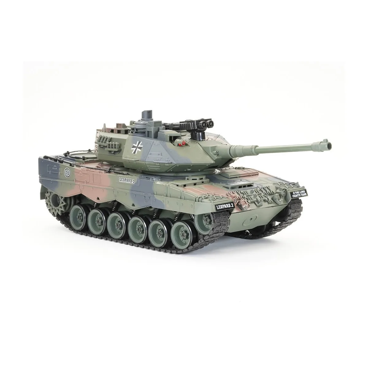 Char RC German Leopard 2 Camouflage 1/18 RTR Brother Tank BT-822 - 3