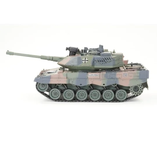 BT-822-Char RC German Leopard 2 Camouflage 1/18 RTR Brother Tank - BT-822