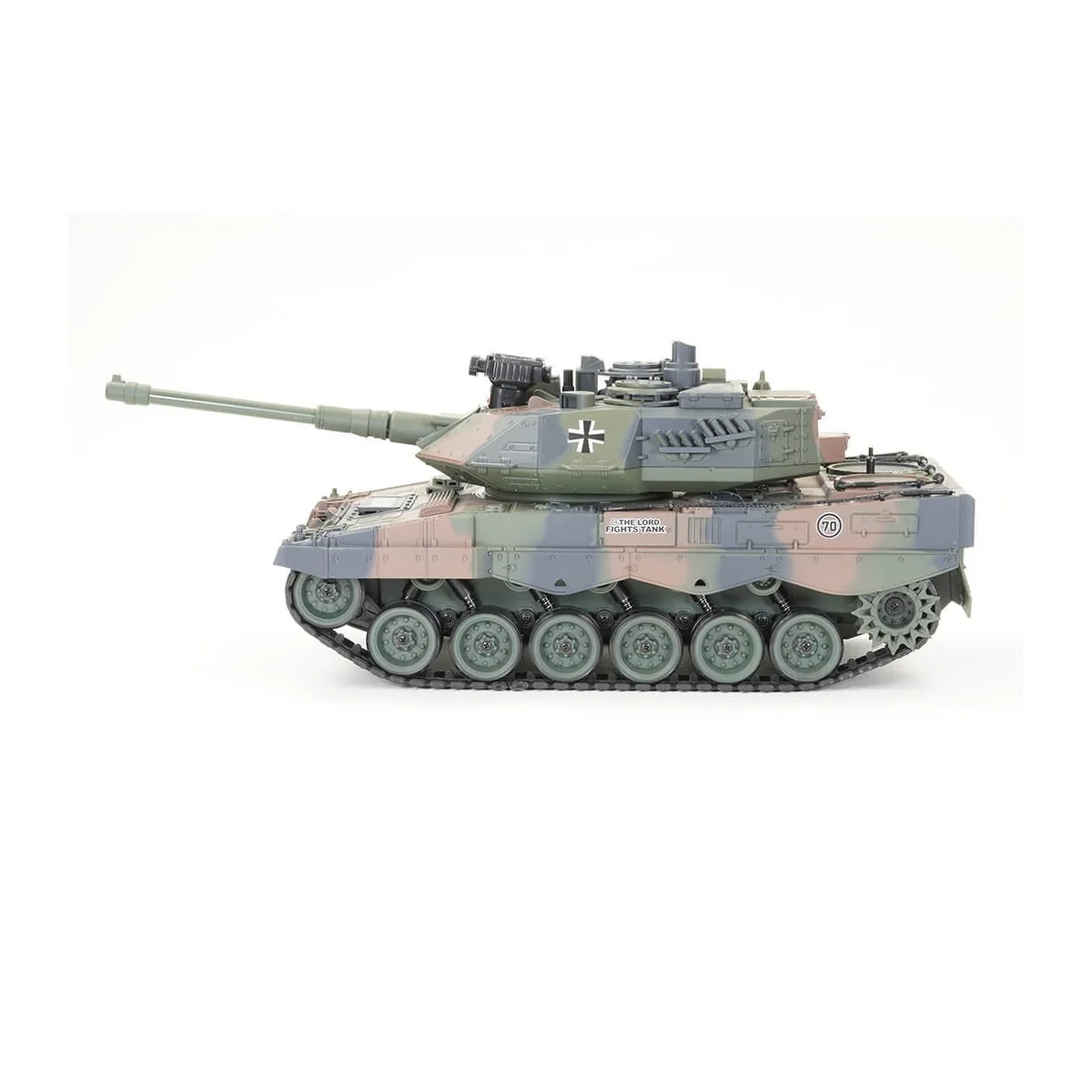 Char RC German Leopard 2 Camouflage 1/18 RTR Brother Tank BT-822 - 5