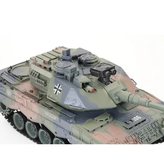 BT-822-RC Tank German Leopard 2 Camouflage 1/18 RTR Brother Tank