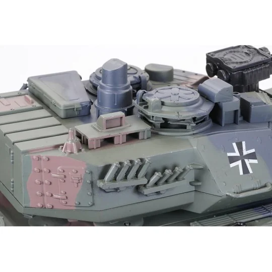 BT-822-Char RC German Leopard 2 Camouflage 1/18 RTR Brother Tank - BT-822