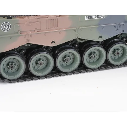 BT-822-Char RC German Leopard 2 Camouflage 1/18 RTR Brother Tank