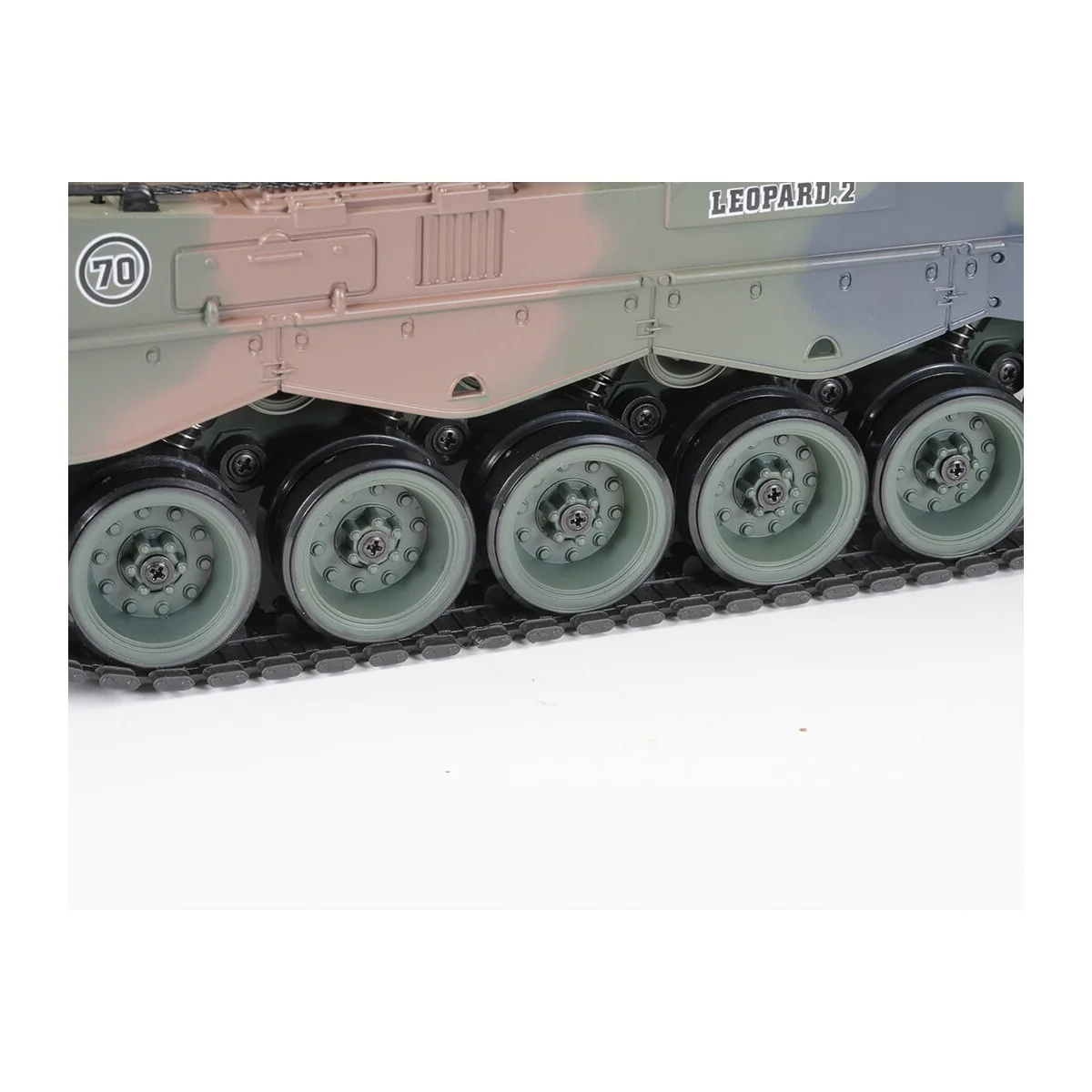 Char RC German Leopard 2 Camouflage 1/18 RTR Brother Tank BT-822 - 10