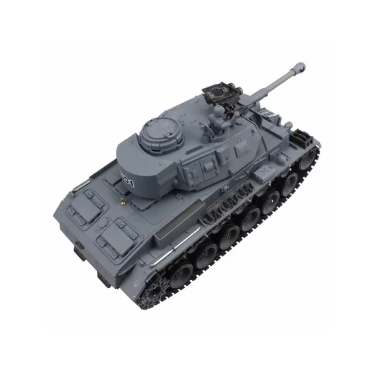 BT-827-Char RC German Panther III Gris 1/18 RTR Brother Tank - BT-827