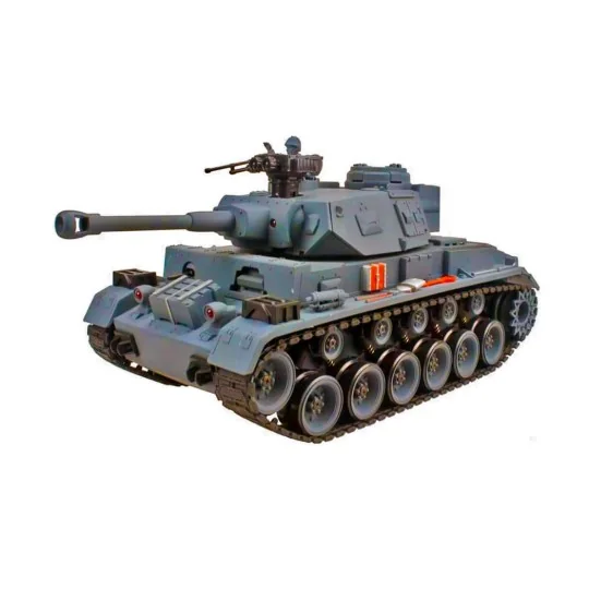 BT-827-Char RC German Panther III Gris 1/18 RTR Brother Tank