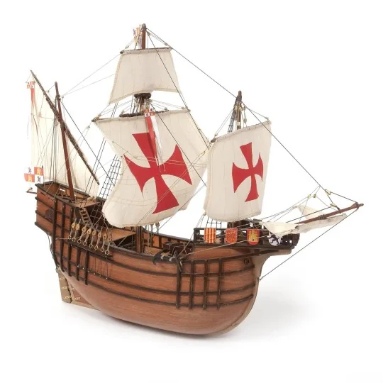 12010-Bateau Santa Maria 1/50 kit construction bois OcCre - 12010