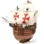 12010-Santa Maria boat 1/50 Ochre wood construction kit - 12010
