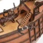 12010-Santa Maria boat 1/50 Ochre wood construction kit