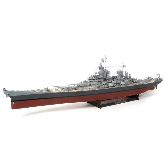 16002-USS Missouri BB-63 1/200 Ochre Wood Construction Kit - 16002