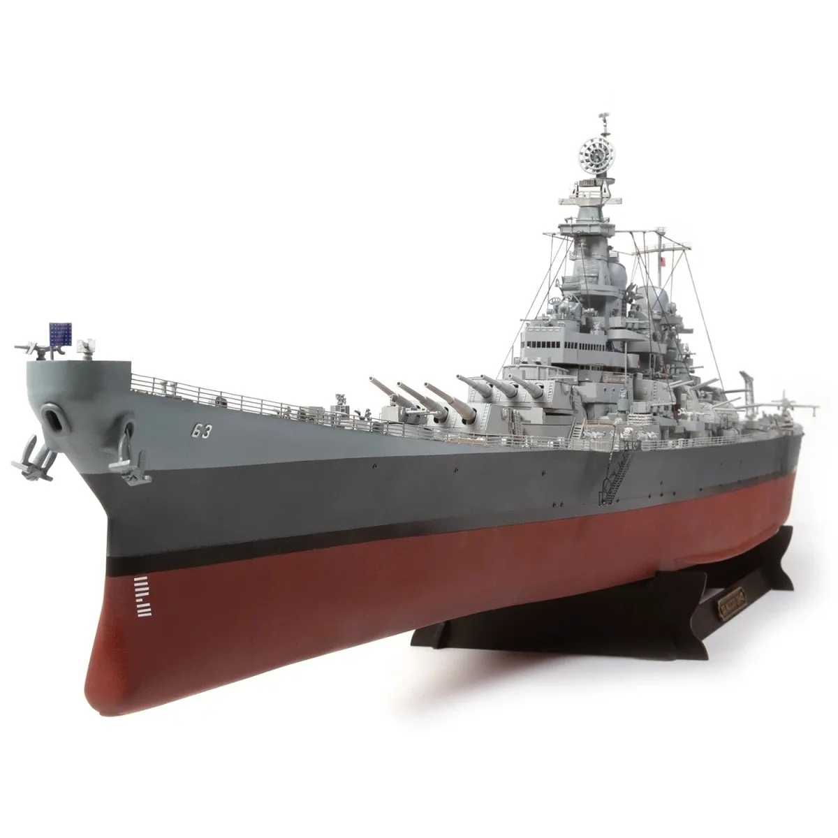 USS Missouri BB-63 1/200 Ochre Wood Construction Kit OcCre 16002 - 5