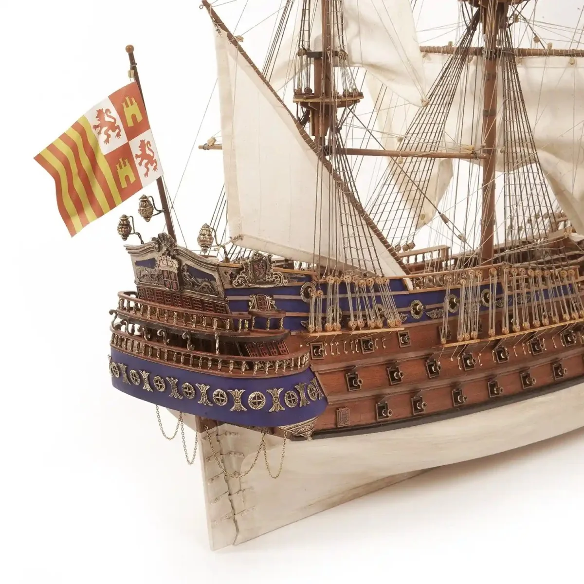 Bateau San Felipe 1/86 kit construction bois OcCre OcCre 15002 - 8