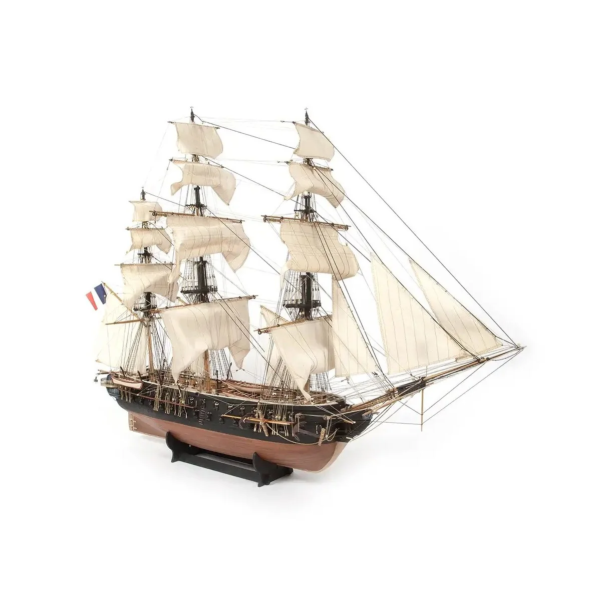 Belle Poule boat 1/90 Ochre wood construction kit OcCre 15007 - 3